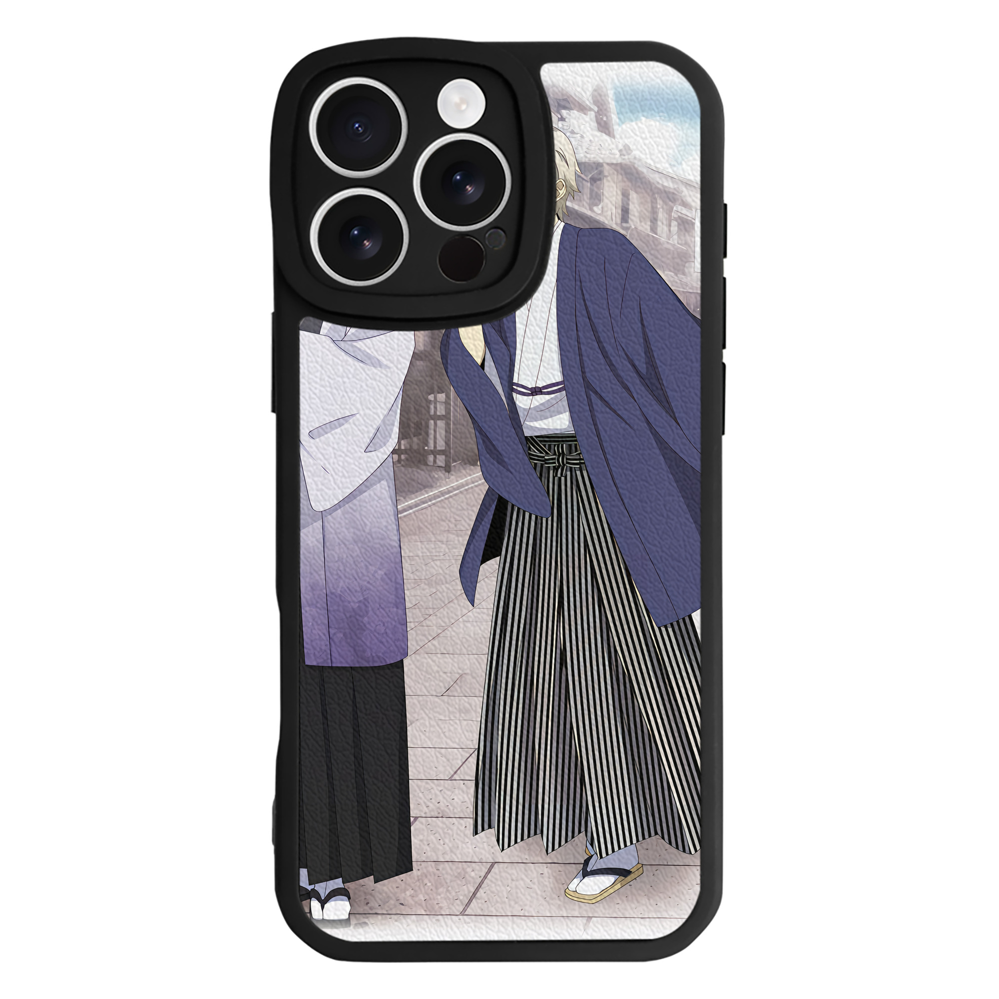 （画像用） 文豪ストレイドッグス Bungo Stray Dogs 【iPhone 16シリーズ対応】シリコンスマホケース（レザー調） 材質：シリコン